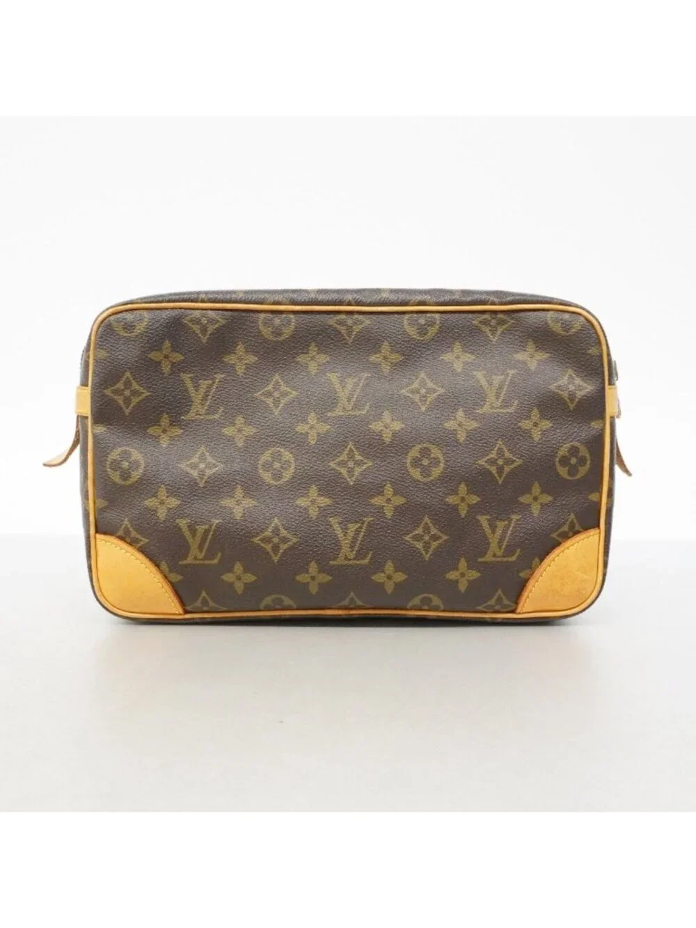Louis Vuitton Clutch Monogram Compiegne 28 Brown